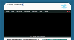 Desktop Screenshot of mandarin-divers.com